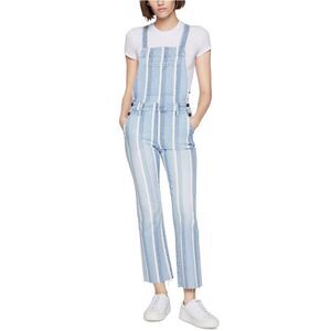 BCBG Womens 3-Tone Wide Leg Overall Casual Pants, NWT